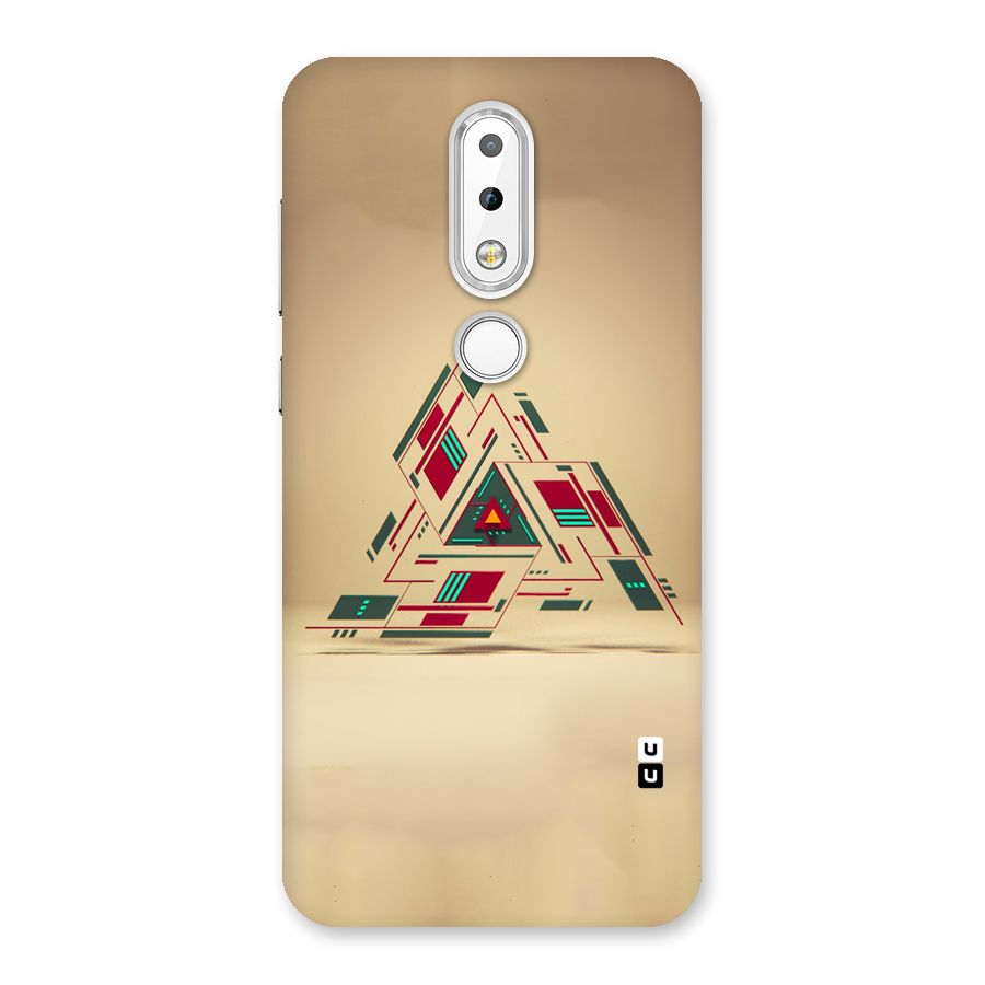 Maze Triangle Back Case for Nokia 6.1 Plus