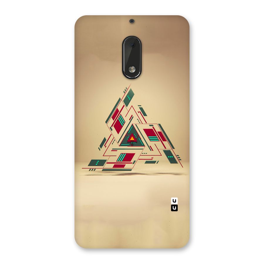 Maze Triangle Back Case for Nokia 6