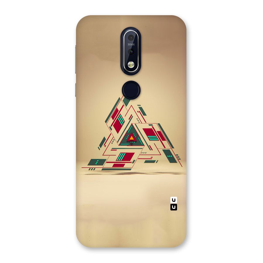 Maze Triangle Back Case for Nokia 7.1