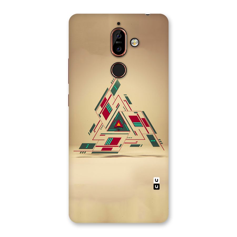 Maze Triangle Back Case for Nokia 7 Plus