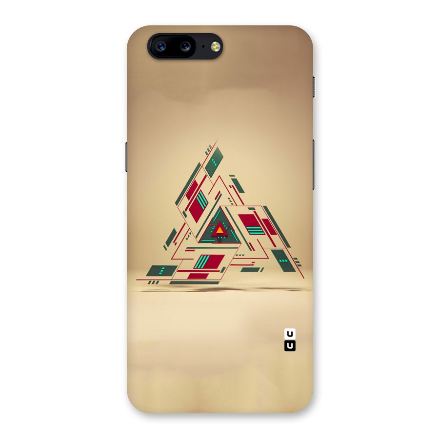 Maze Triangle Back Case for OnePlus 5