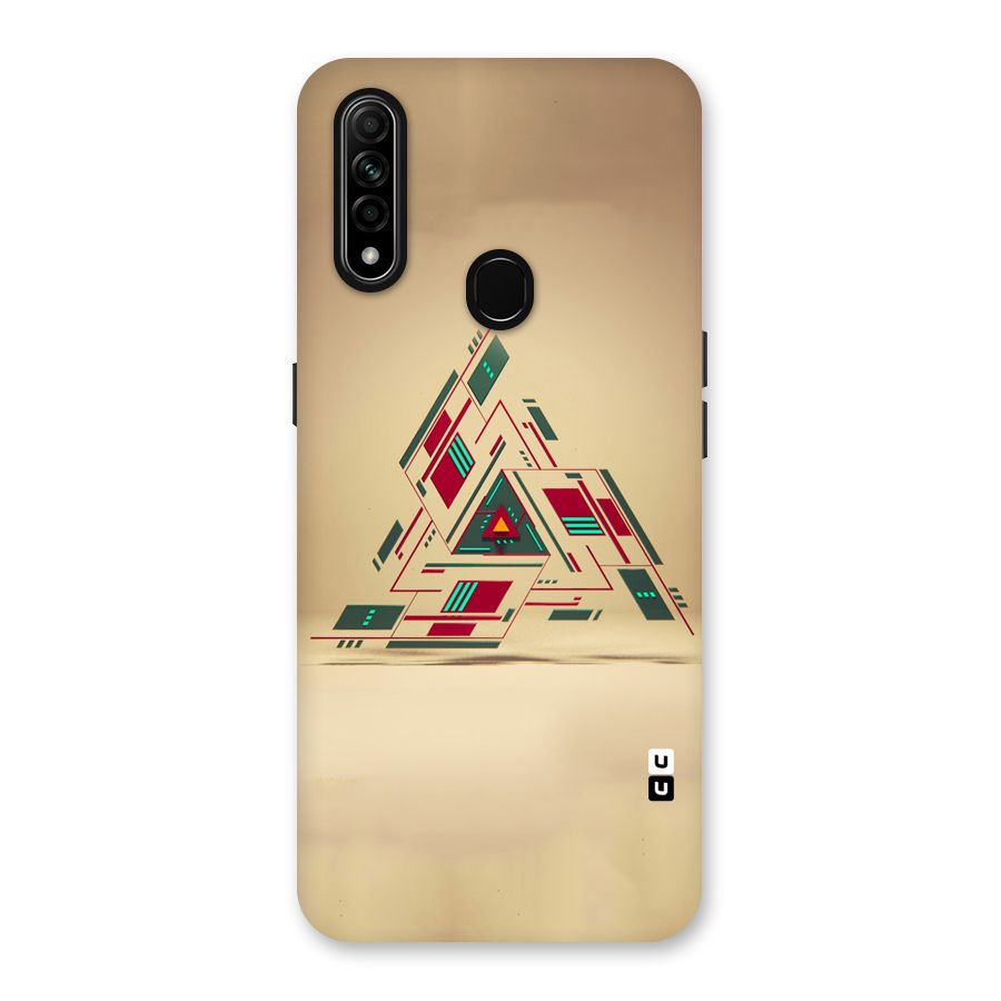 Maze Triangle Back Case for Oppo A31