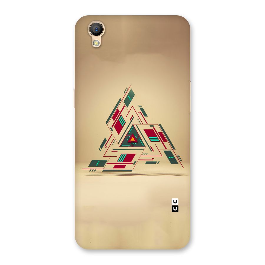 Maze Triangle Back Case for Oppo A37