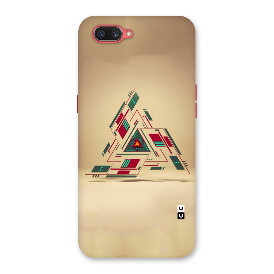 Maze Triangle Back Case for Oppo A3s