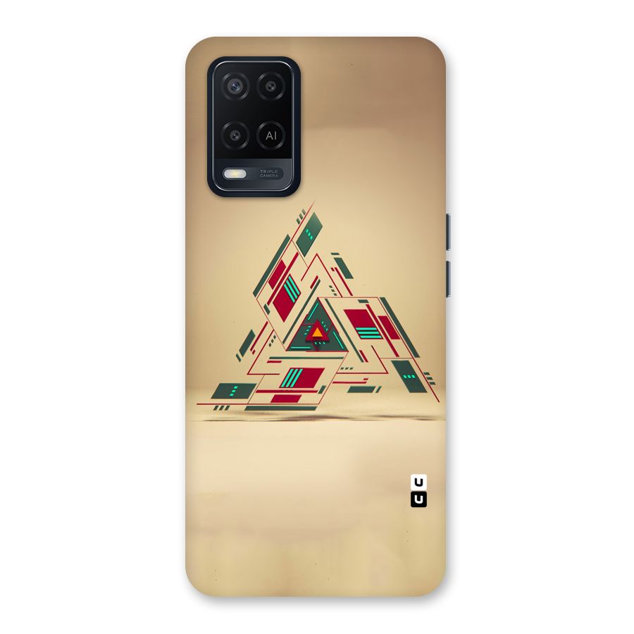 Maze Triangle Back Case for Oppo A54