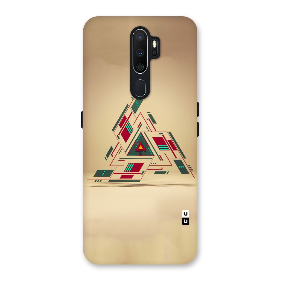 Maze Triangle Back Case for Oppo A5 (2020)