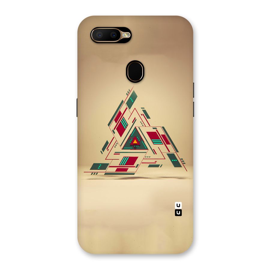 Maze Triangle Back Case for Oppo A5s