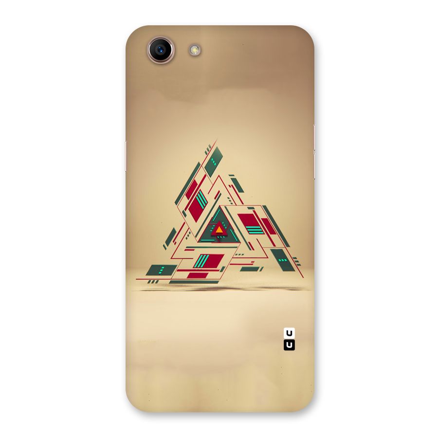 Maze Triangle Back Case for Oppo A83 (2018)