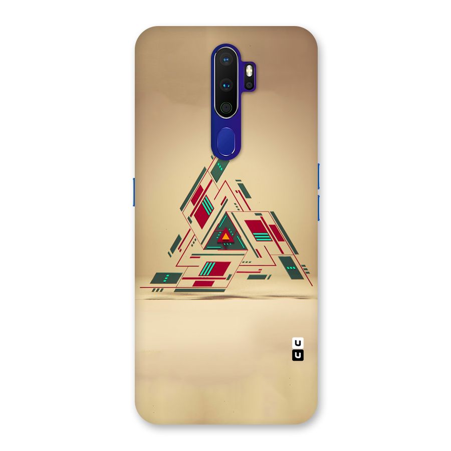 Maze Triangle Back Case for Oppo A9 (2020)