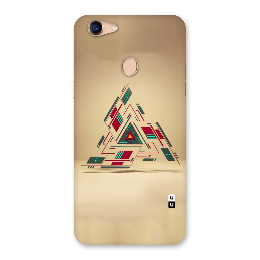 Maze Triangle Back Case for Oppo F5