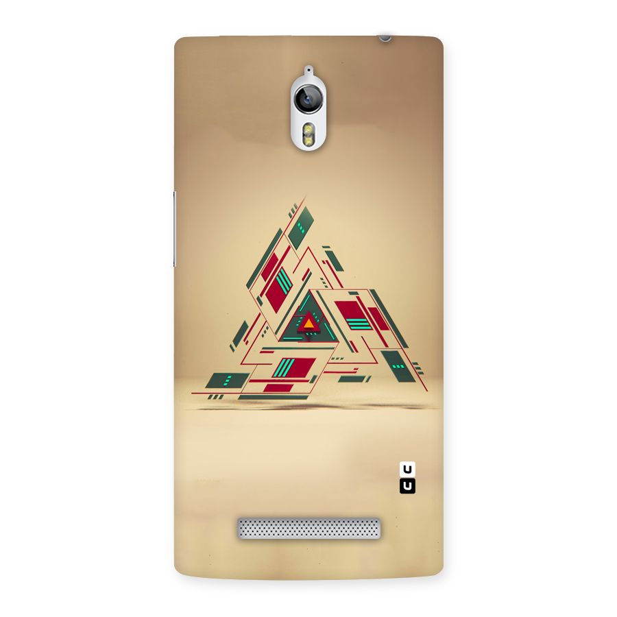 Maze Triangle Back Case for Oppo Find 7
