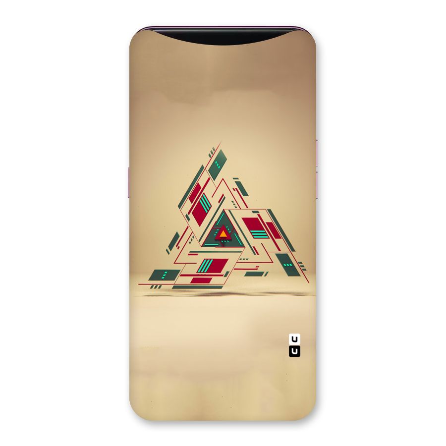 Maze Triangle Back Case for Oppo Find X
