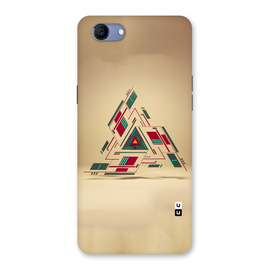 Maze Triangle Back Case for Oppo Realme 1