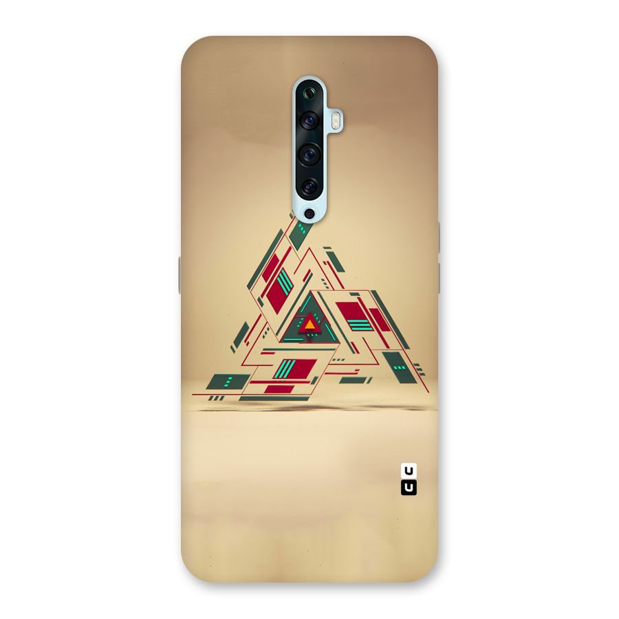 Maze Triangle Back Case for Oppo Reno2 Z