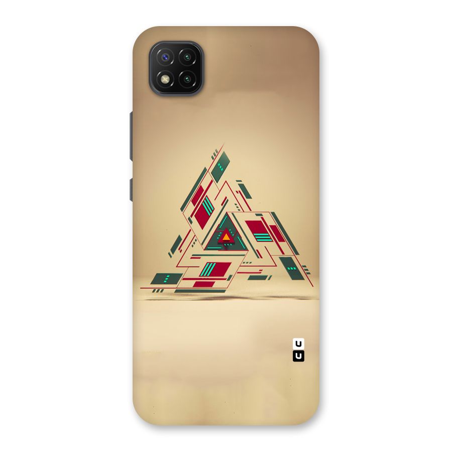 Maze Triangle Back Case for Poco C3