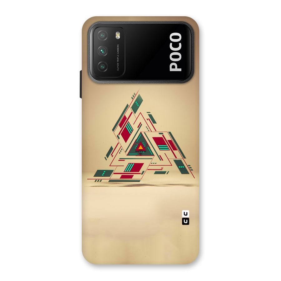 Maze Triangle Back Case for Poco M3