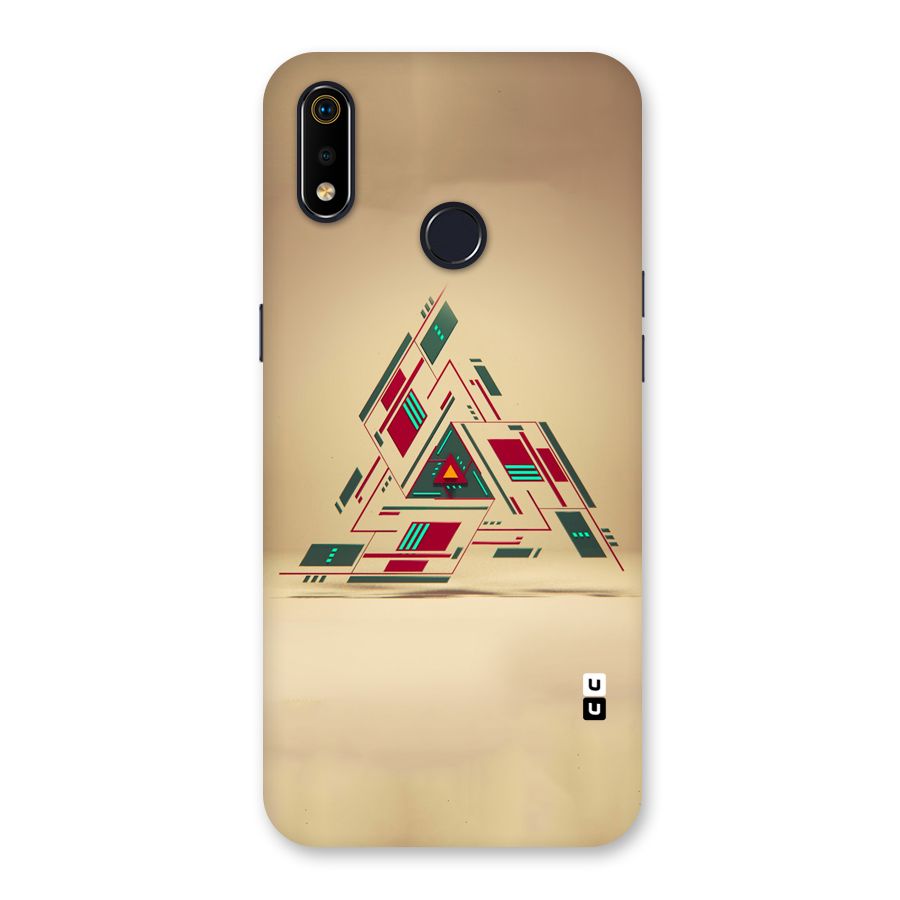 Maze Triangle Back Case for Realme 3i