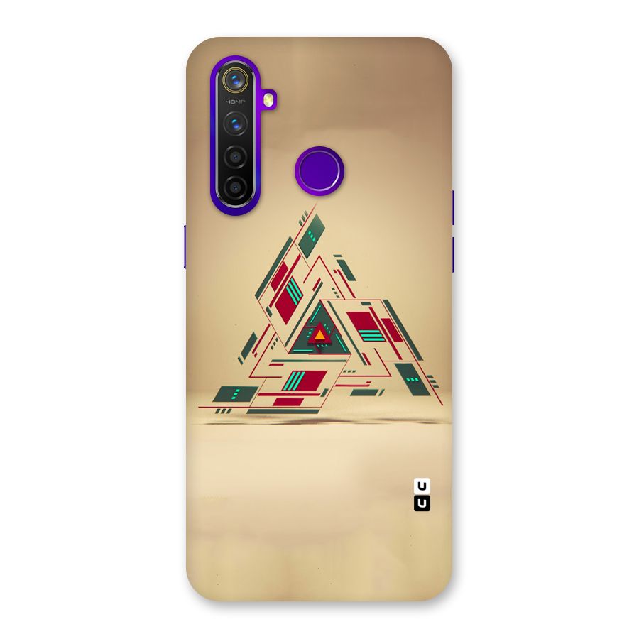 Maze Triangle Back Case for Realme 5 Pro