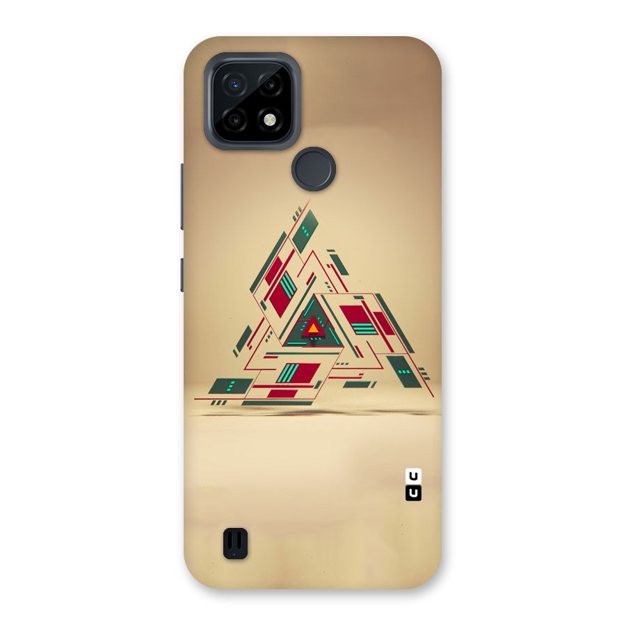 Maze Triangle Back Case for Realme C21