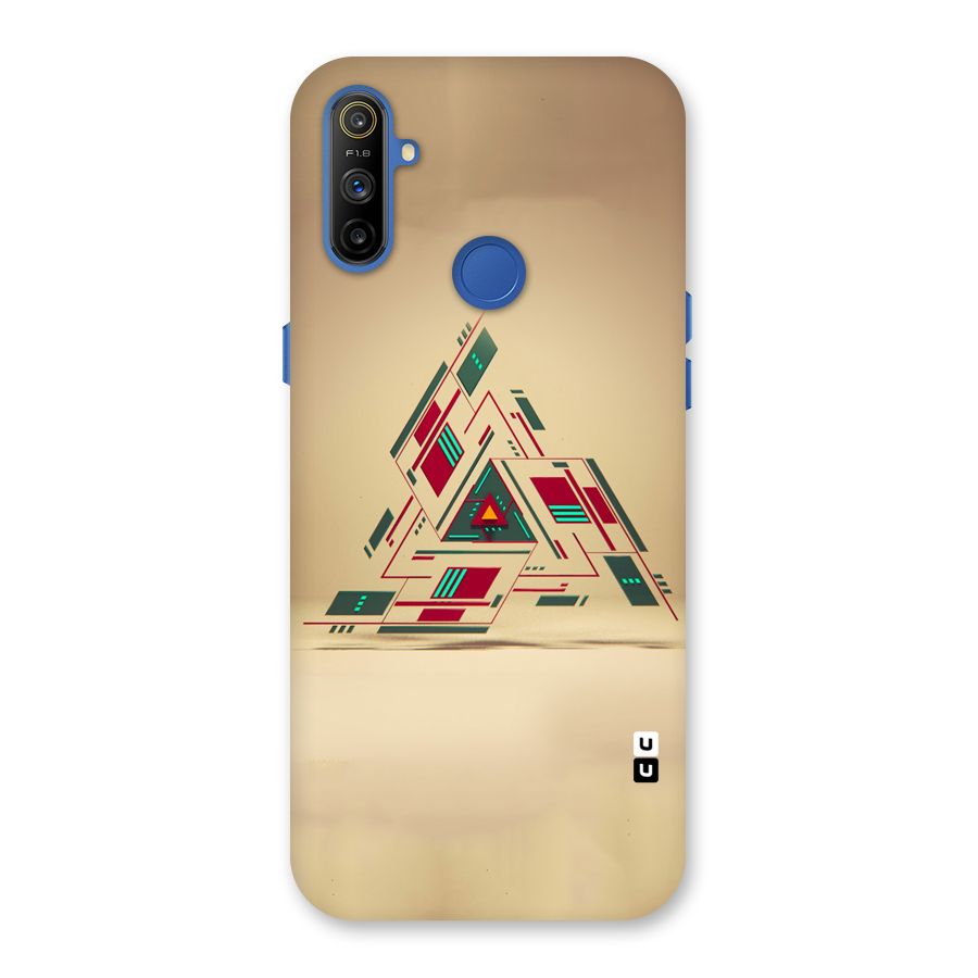 Maze Triangle Back Case for Realme Narzo 10A