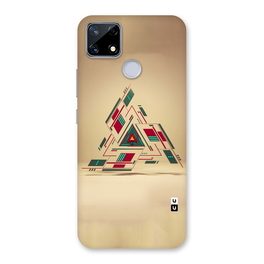 Maze Triangle Back Case for Realme Narzo 20