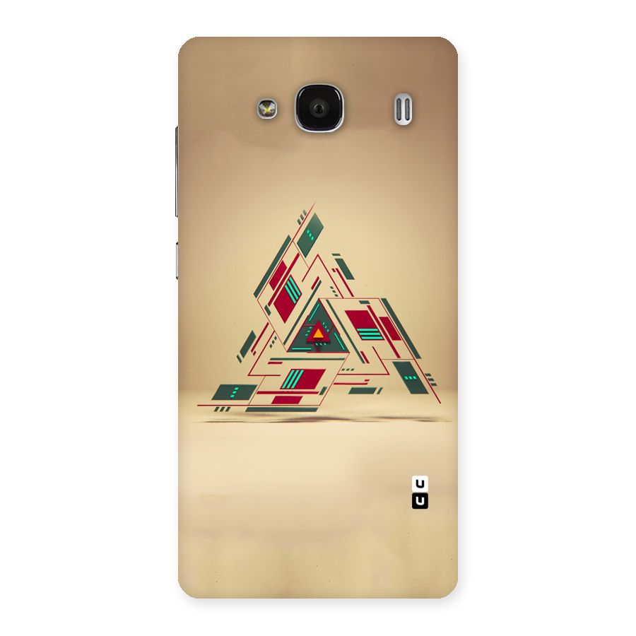 Maze Triangle Back Case for Redmi 2