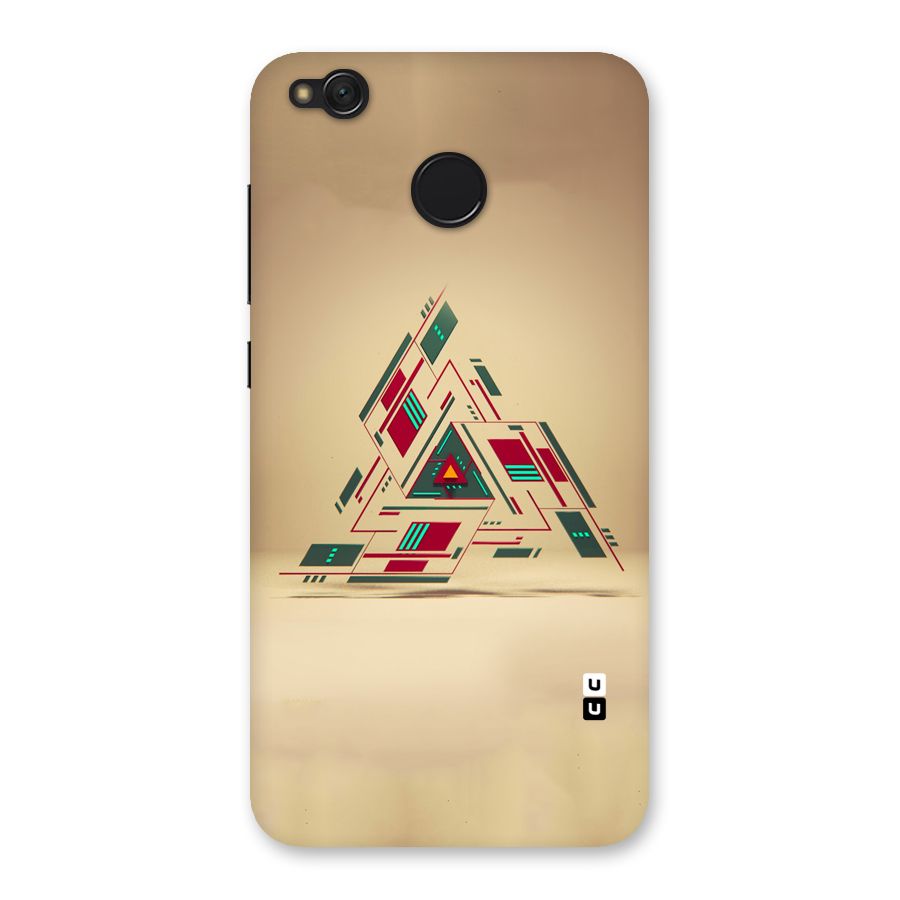 Maze Triangle Back Case for Redmi 4