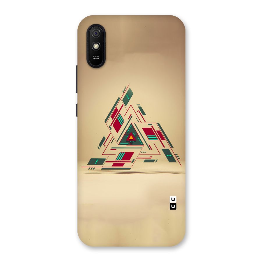 Maze Triangle Back Case for Redmi 9A