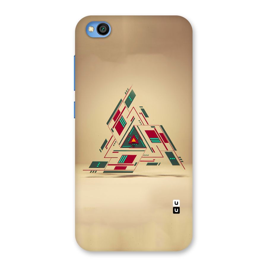 Maze Triangle Back Case for Redmi Go