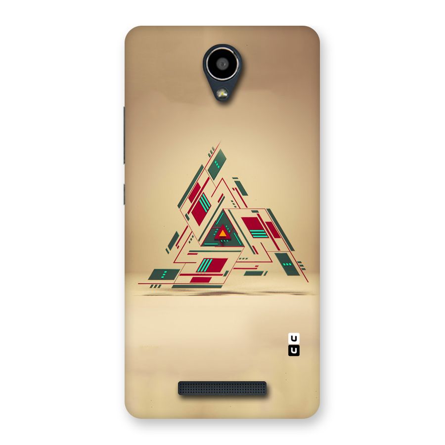 Maze Triangle Back Case for Redmi Note 2