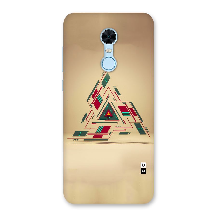 Maze Triangle Back Case for Redmi Note 5