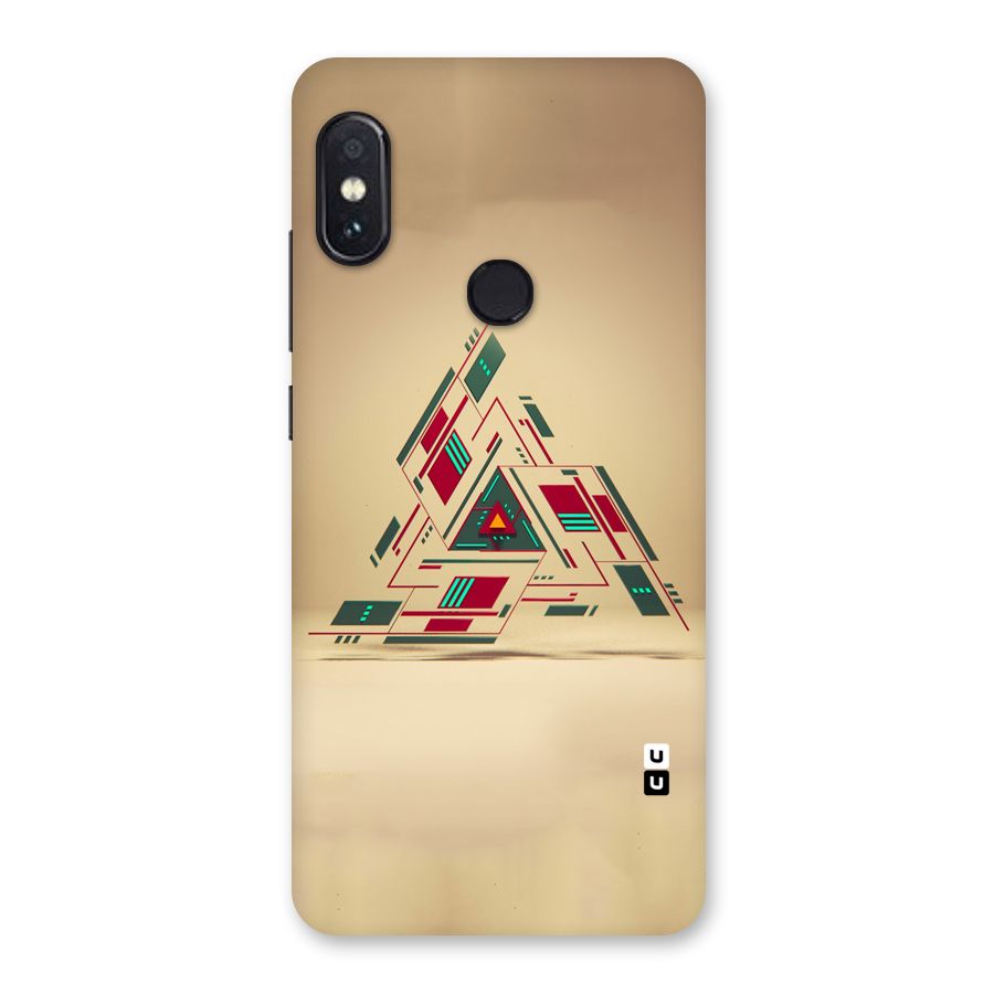 Maze Triangle Back Case for Redmi Note 5 Pro