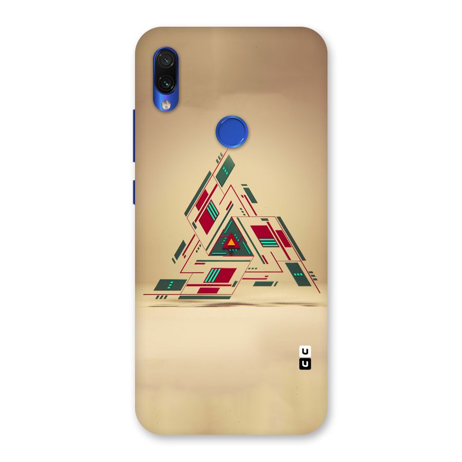 Maze Triangle Back Case for Redmi Note 7S
