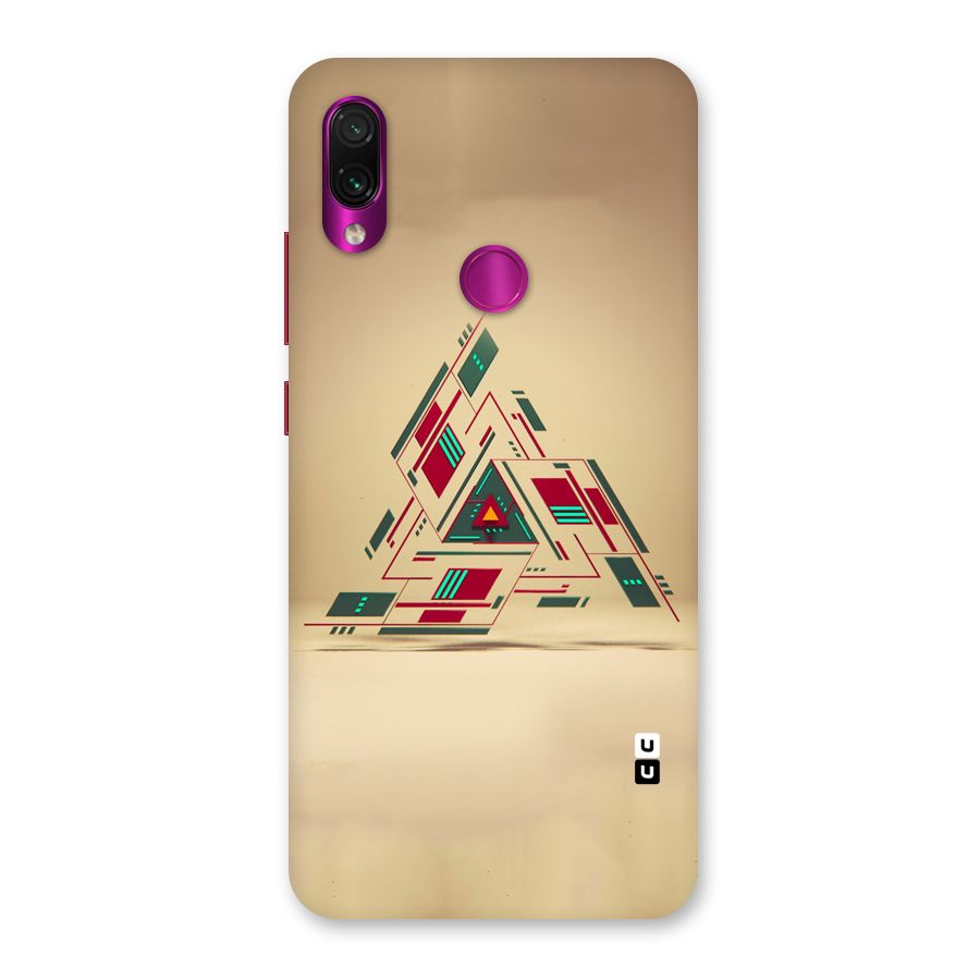 Maze Triangle Back Case for Redmi Note 7 Pro