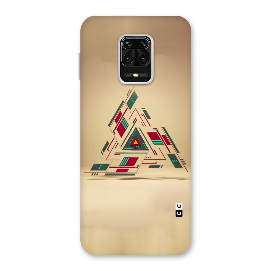 Maze Triangle Back Case for Redmi Note 9 Pro