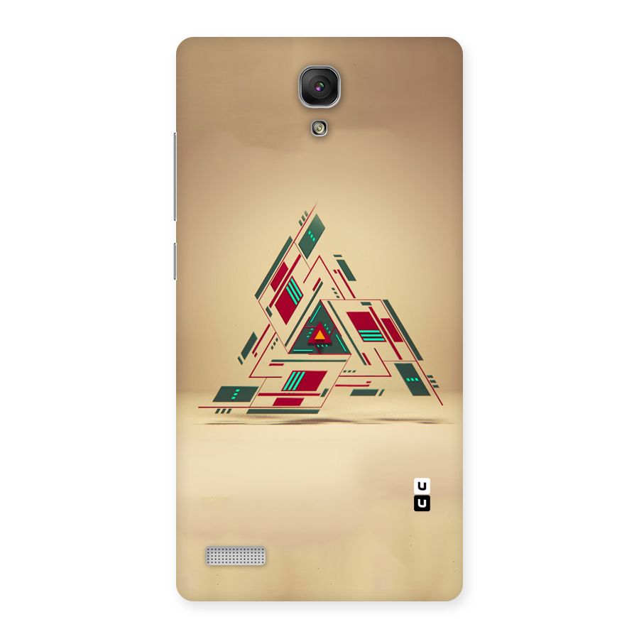 Maze Triangle Back Case for Redmi Note Prime