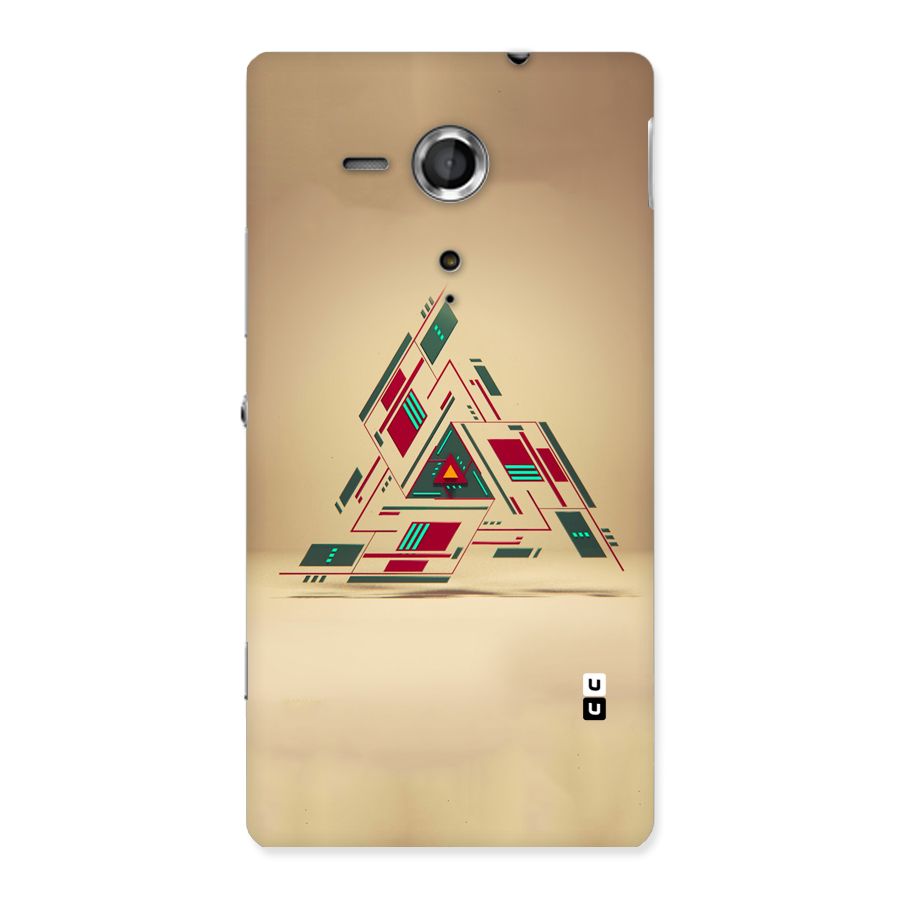 Maze Triangle Back Case for Sony Xperia SP