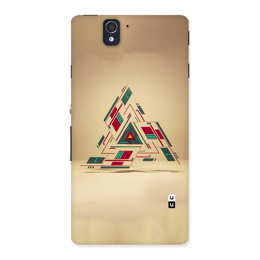 Maze Triangle Back Case for Sony Xperia Z