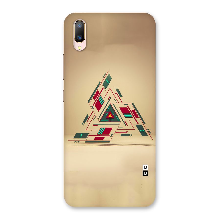 Maze Triangle Back Case for Vivo V11 Pro