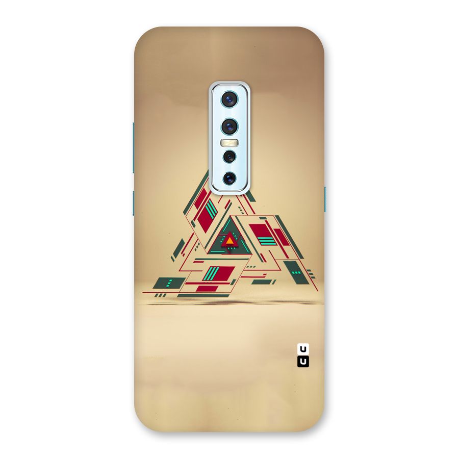 Maze Triangle Back Case for Vivo V17 Pro