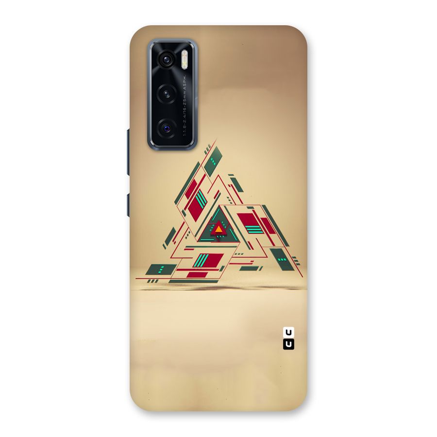 Maze Triangle Back Case for Vivo V20 SE