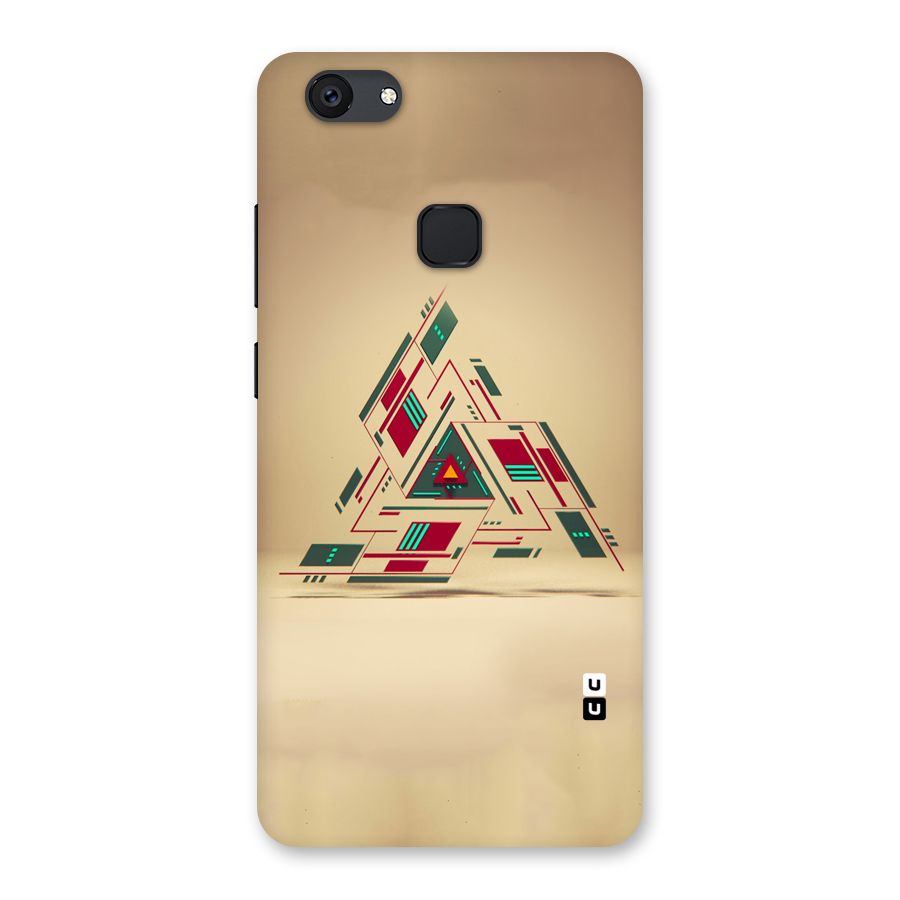 Maze Triangle Back Case for Vivo V7 Plus
