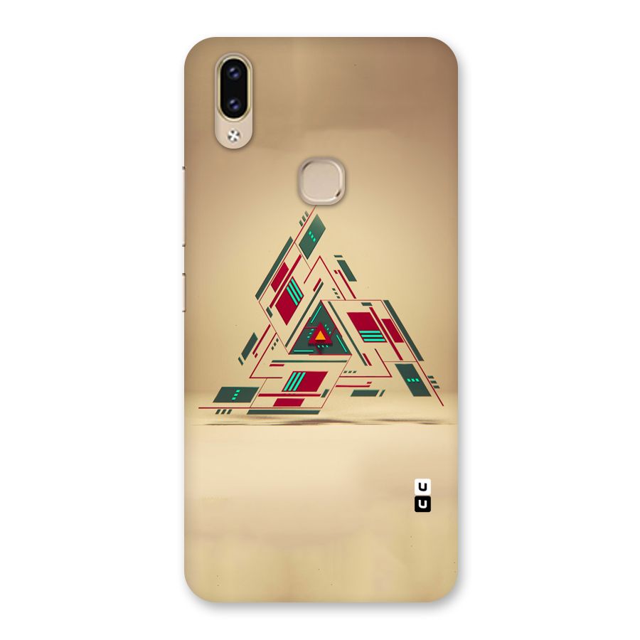 Maze Triangle Back Case for Vivo V9 Youth