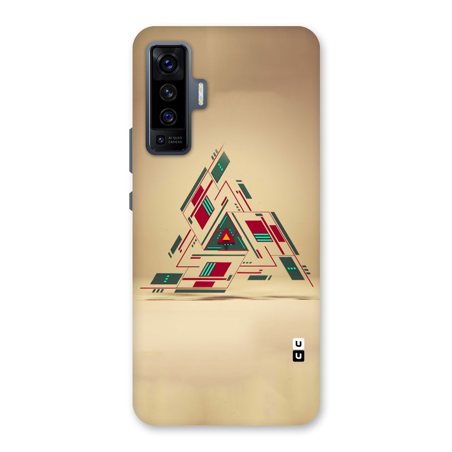 Maze Triangle Back Case for Vivo X50