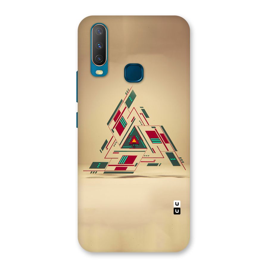 Maze Triangle Back Case for Vivo Y15