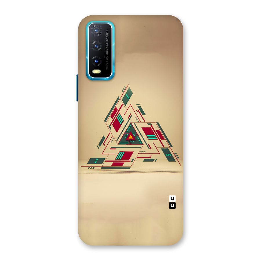 Maze Triangle Back Case for Vivo Y20