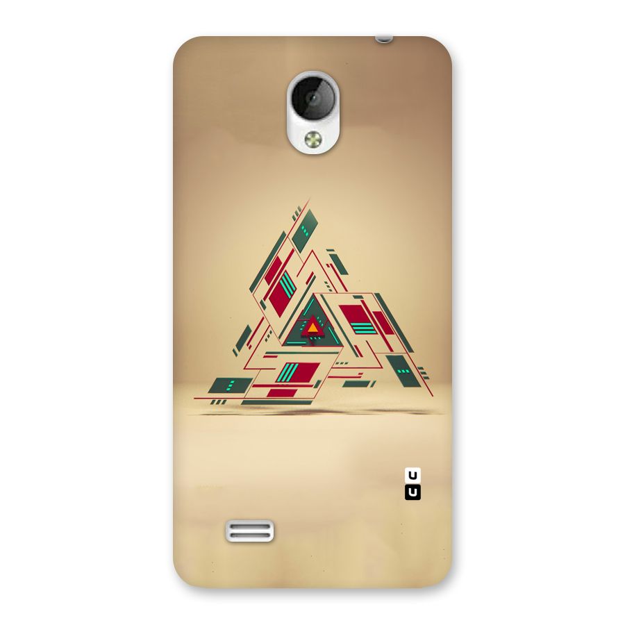 Maze Triangle Back Case for Vivo Y21