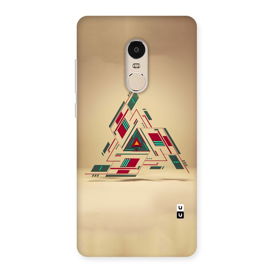 Maze Triangle Back Case for Xiaomi Redmi Note 4