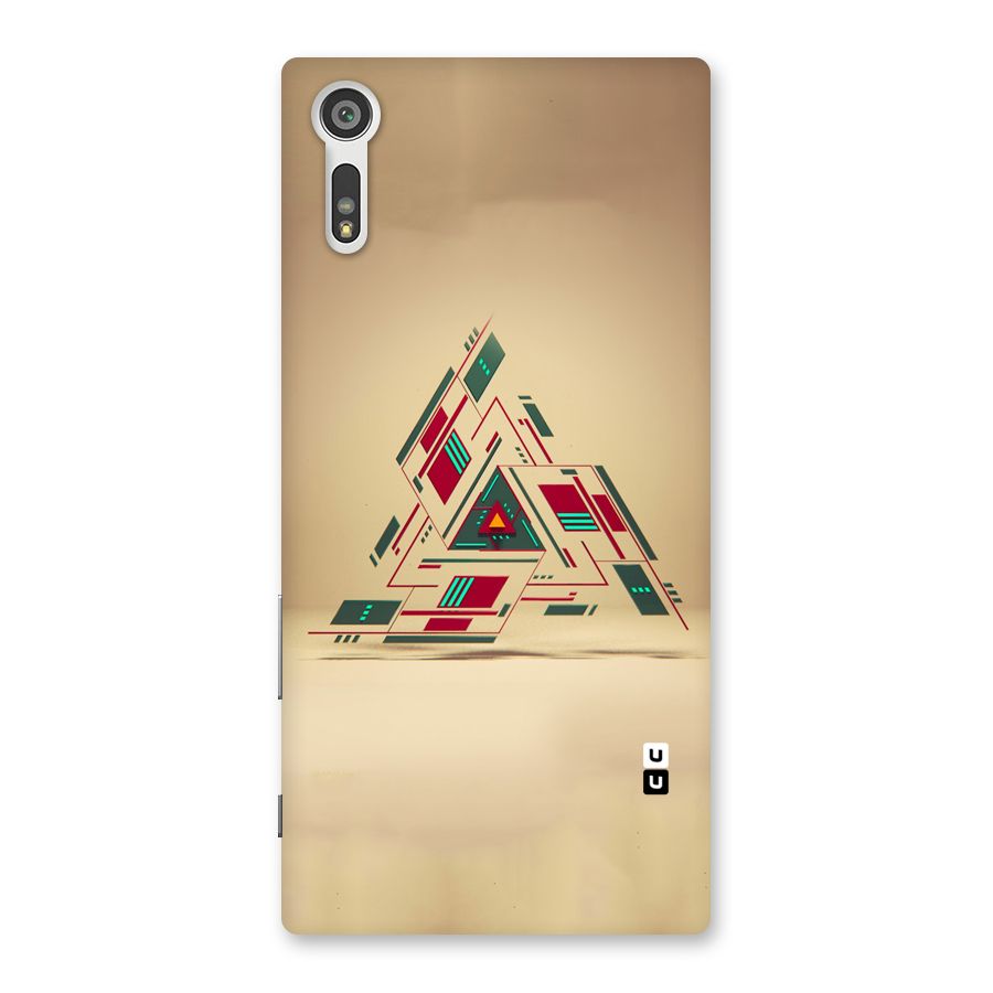 Maze Triangle Back Case for Xperia XZ