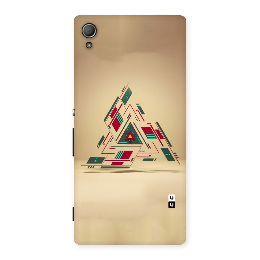 Maze Triangle Back Case for Xperia Z4
